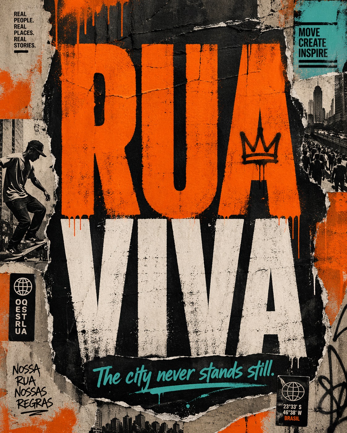 Pôster Urban Riot – Street